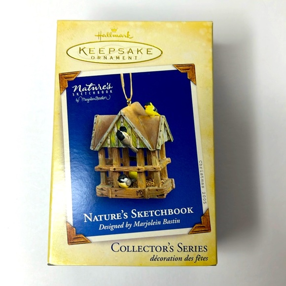 Hallmark Keepsake Ornament 2005 Nature’s Sketchbook Marjolein Bastin 3rd Series - Picture 1 of 3